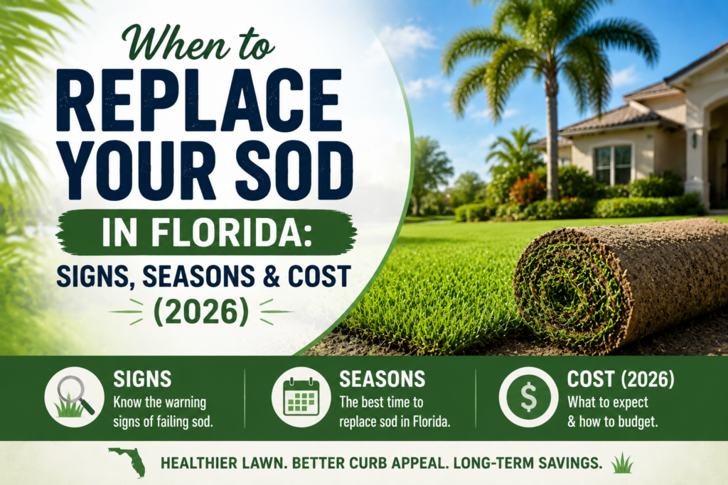When to Replace Your Sod in Florida