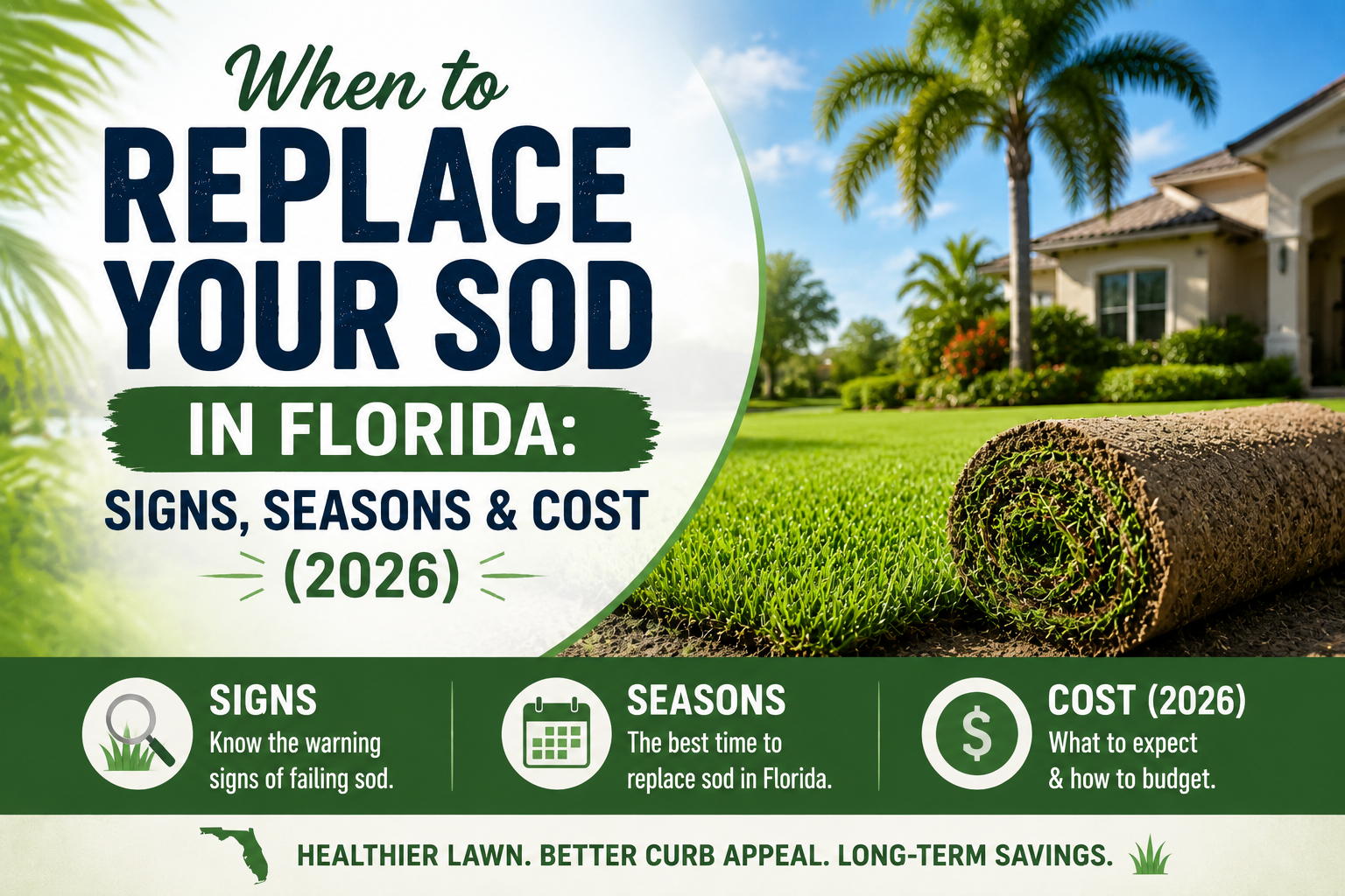 When to Replace Your Sod in Florida
