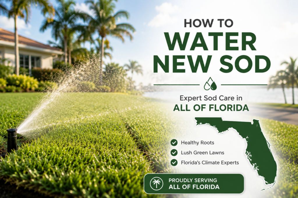 How to Water New Sod in central florida