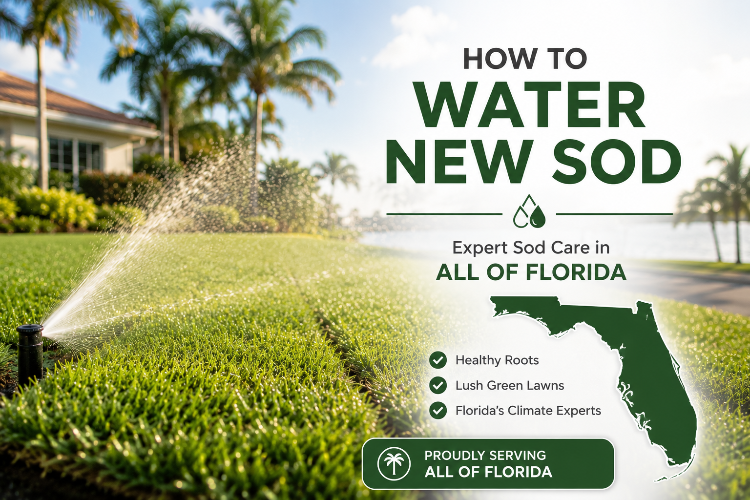 How to Water New Sod in central florida
