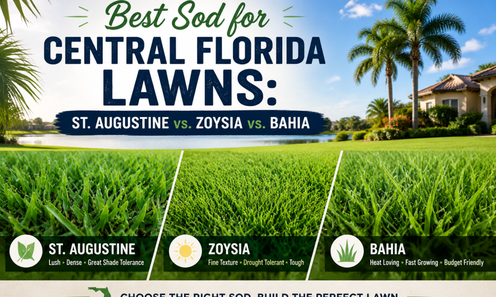 Best Sod for Central Florida Lawns