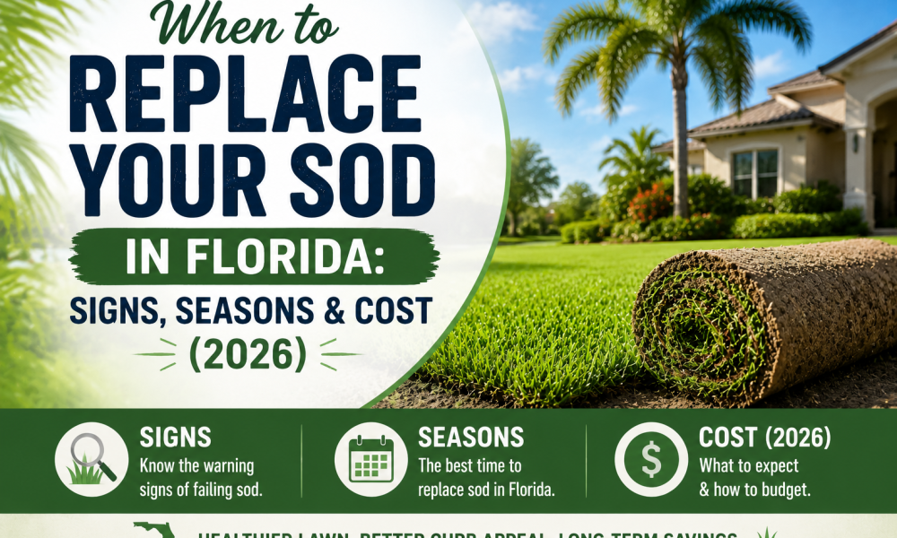When to Replace Your Sod in Florida