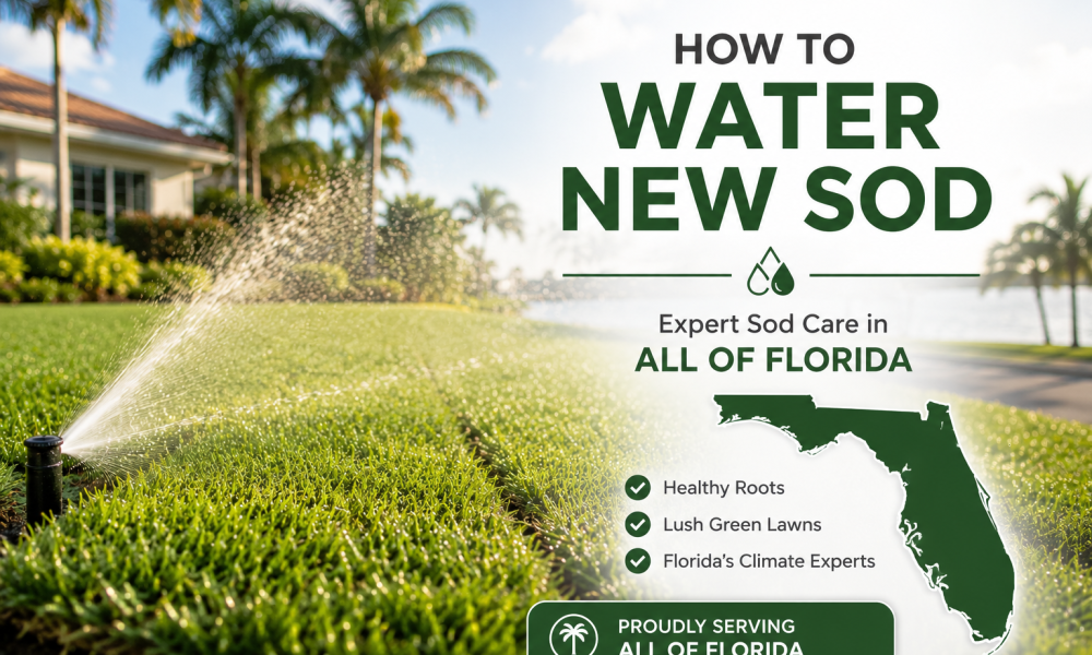 How to Water New Sod in central florida